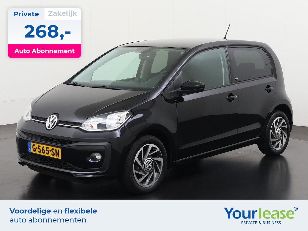 Volkswagen Up! - 1.0 BMT high up! | All-in 268,- Private Lease | Direct uit voorraad - AutoWereld.nl
