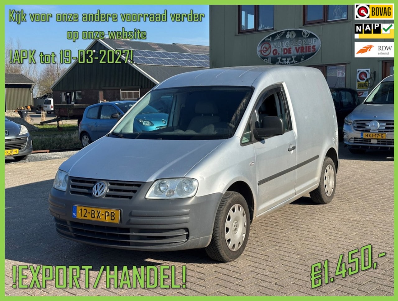 Volkswagen Caddy - 2.0 SDI - Export / Handel - - AutoWereld.nl