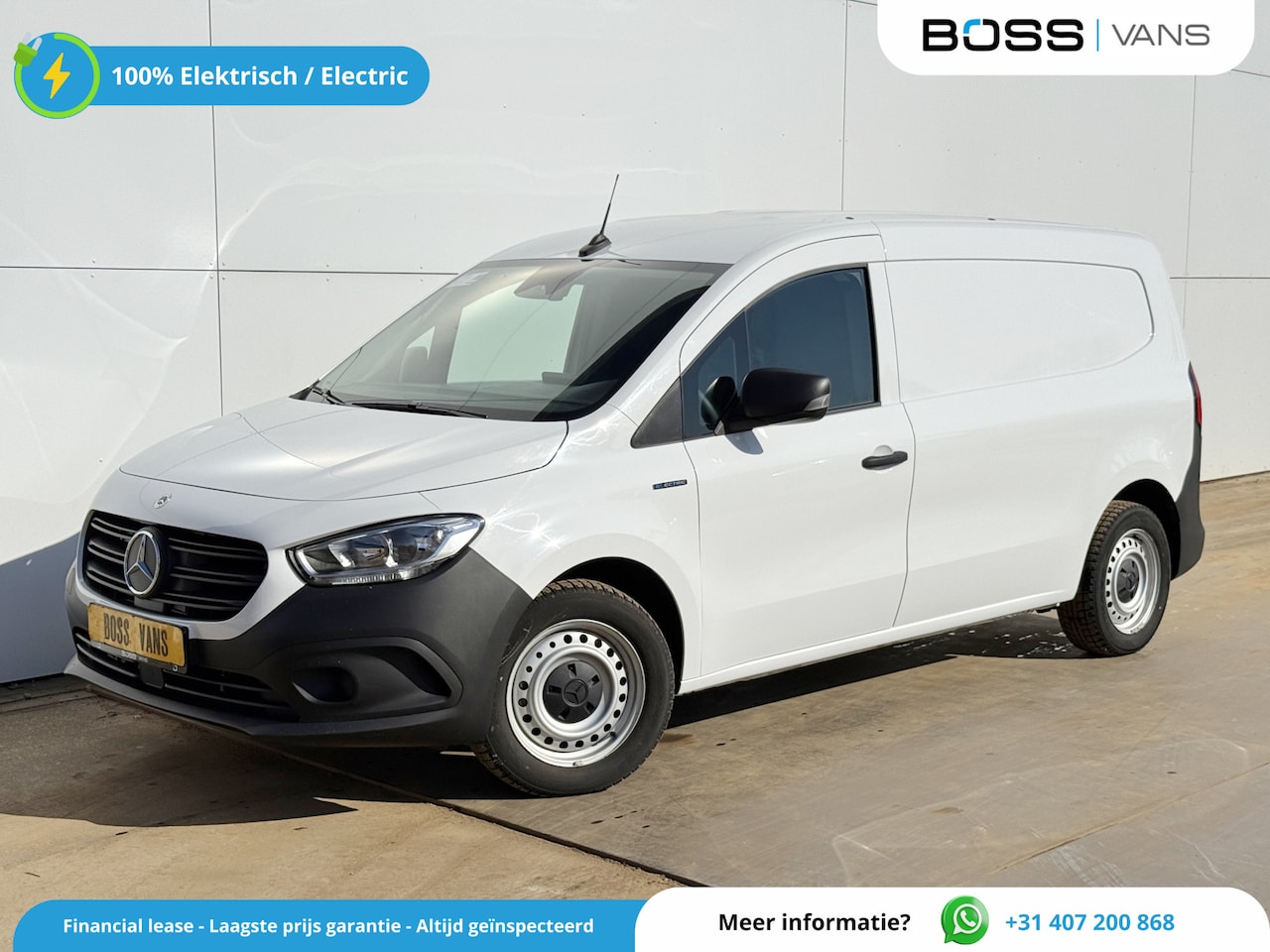 Mercedes-Benz eCitan - 112 51kWh L2 Pro 284 WLTP 98,9 (SOH) MBUX Trekhaak 75kW Snelladen Apple Carplay Cruise Con - AutoWereld.nl