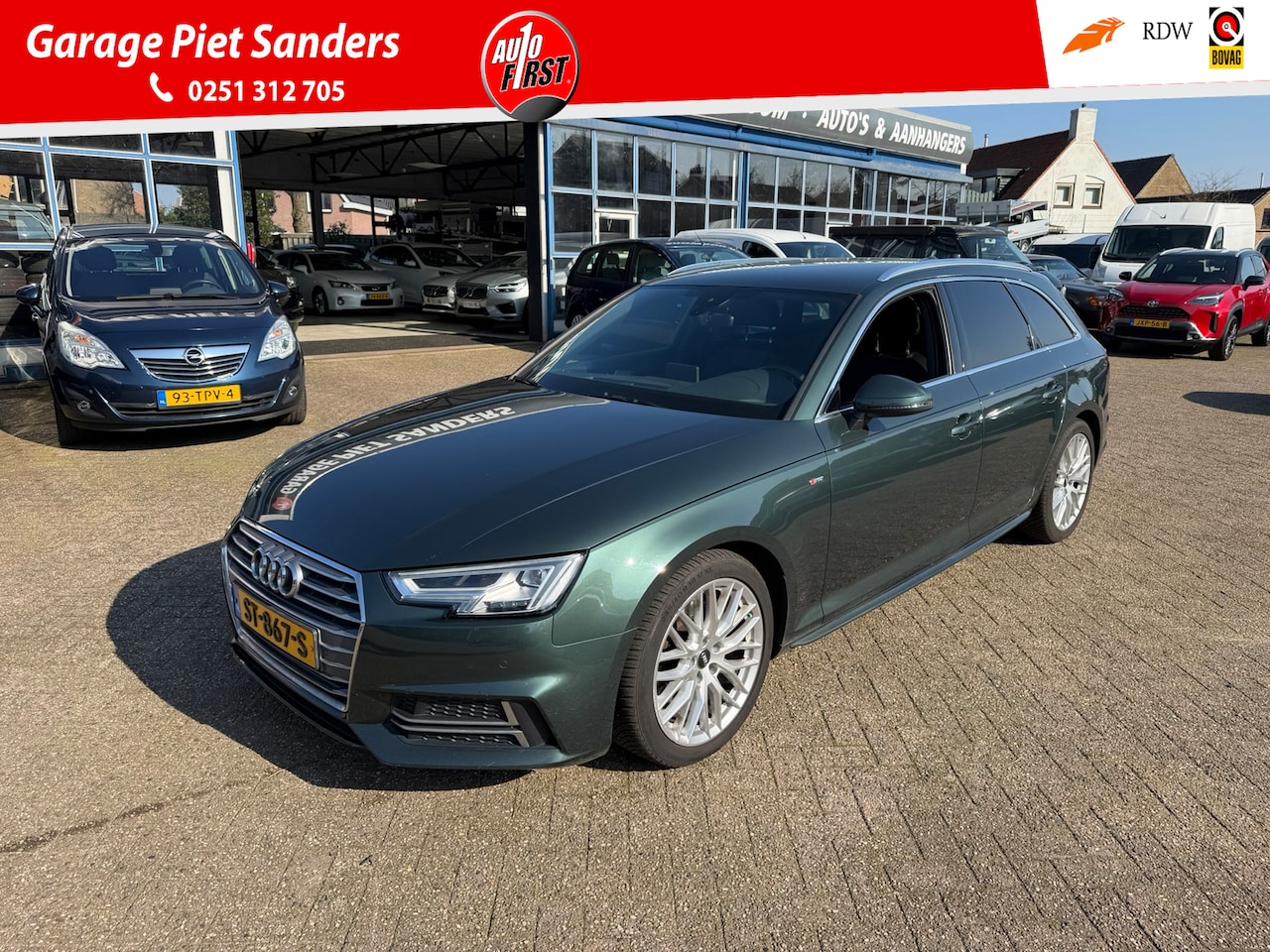 Audi A4 Avant - 1.4 TFSI Sport S line edition I 3-zone clima I Camera I Elec. Achterklep I NL-Auto - AutoWereld.nl