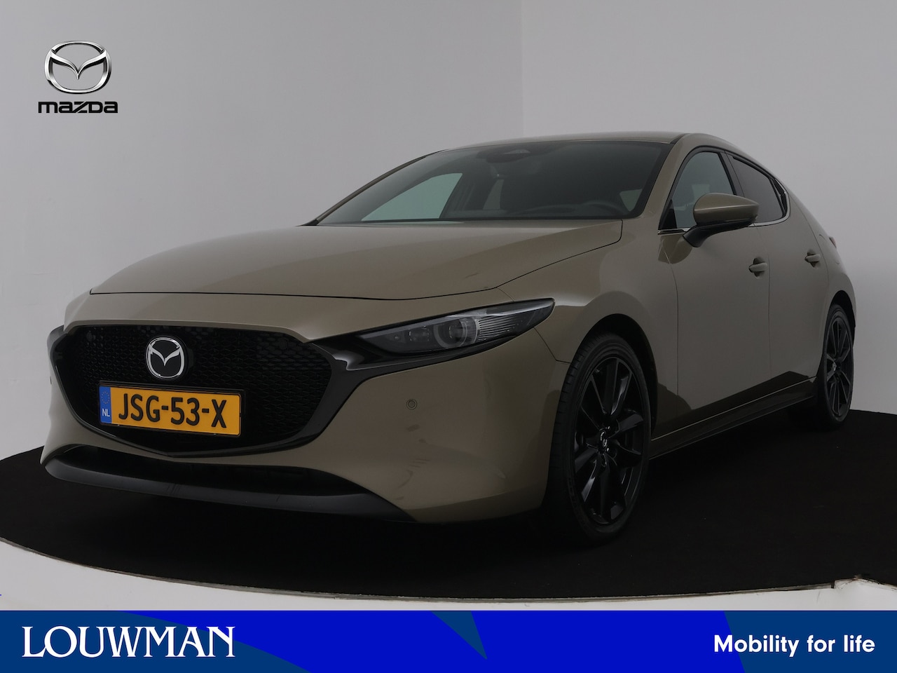 Mazda 3 - 2.0 e-SkyActiv-X M Hybrid 186 Takumi automaat | Leder | BOSE | Stoelgeheugen | - AutoWereld.nl