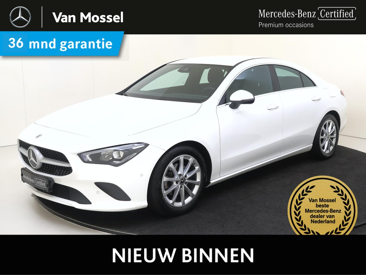 Mercedes-Benz CLA-Klasse - 180 Business Line Apple Car Play/ verwarmde stoelen/ parkeerpakket/ spiegelpakket - AutoWereld.nl