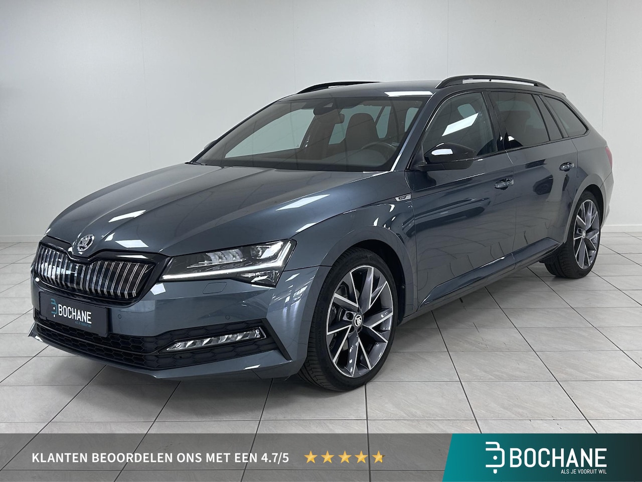 Skoda Superb - Hybrid Sportline ELEKETRISCHE ACHTERKLEP | NAVIGATIE | ACHTERUITRIJCAMERA - AutoWereld.nl
