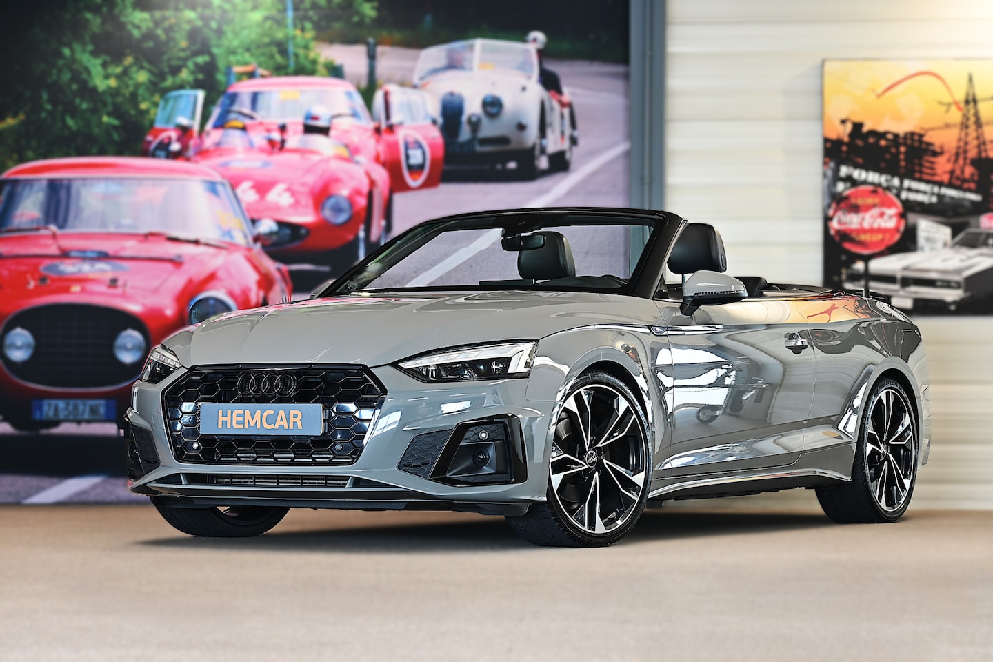 Audi A5 Cabriolet - 40 TFSI Launch edition Sport Quantum grijs / full option / goed onderhouden - AutoWereld.nl