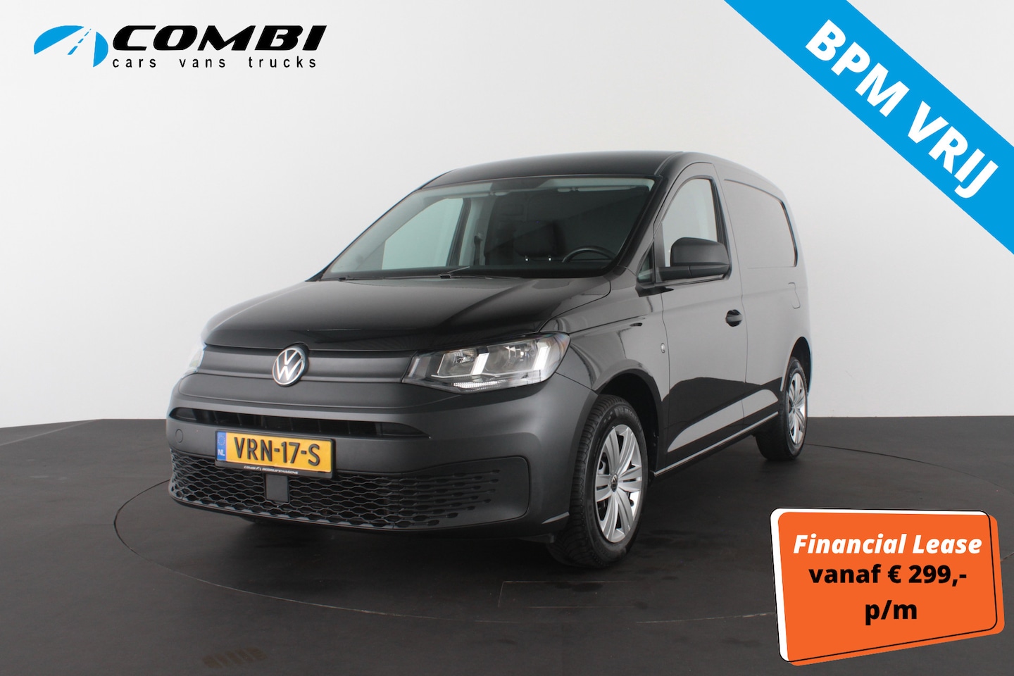 Volkswagen Caddy Cargo - 2.0 TDI Comfort > Automaat/122pk/Deep Black/Cruise control... - AutoWereld.nl