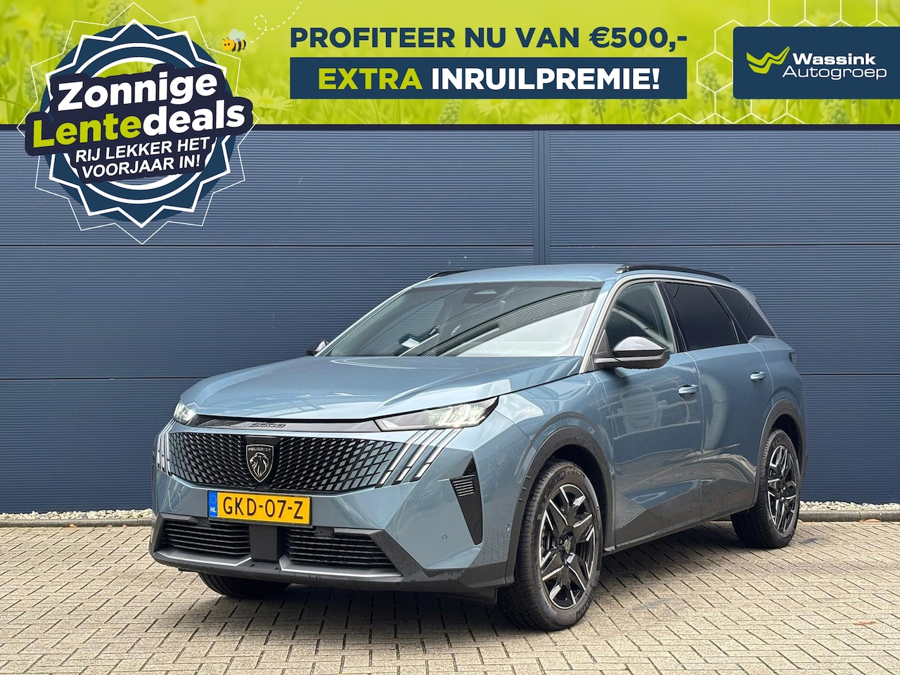 Peugeot 5008 - 1.2 Hybrid 136pk e-DSC6 Allure Pack Business | WINTERSALE | Camera | Navigatie | Keyless | - AutoWereld.nl
