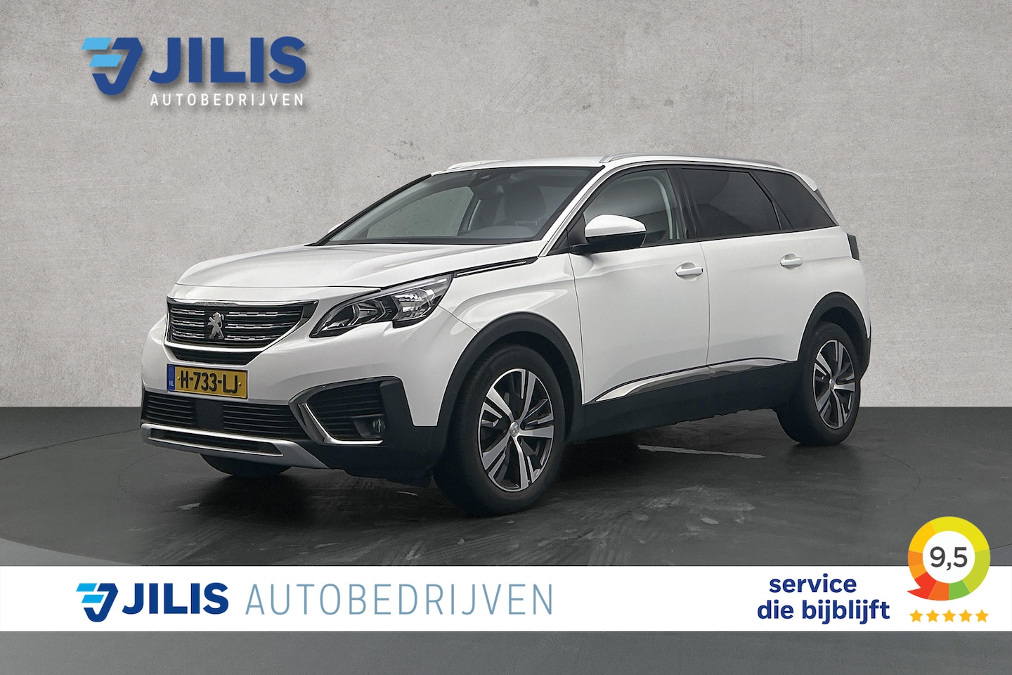 Peugeot 5008 - 1.2 PureTech Blue Lease Premium | Half leder | Camera | Navigatie - AutoWereld.nl