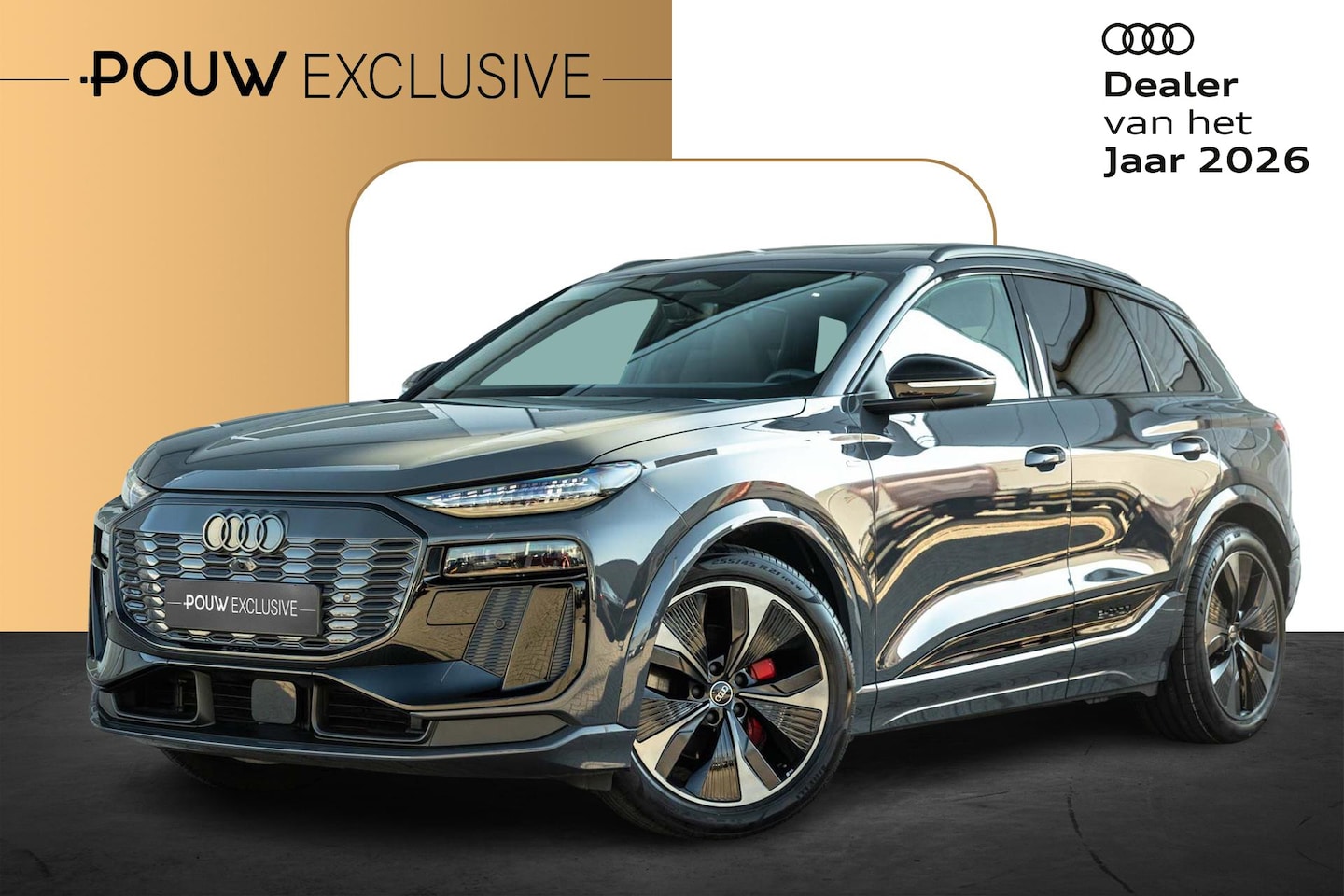 Audi Q6 e-tron - Performance 306pk S edition 100 kWh | Trekhaak | Panoramadak | B&O | Luchtvering - AutoWereld.nl