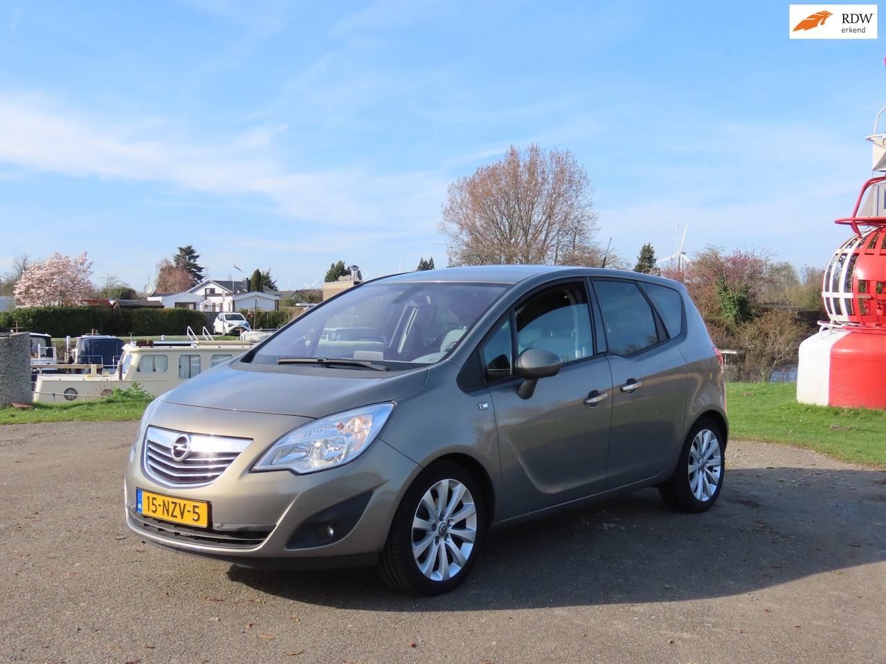 Opel Meriva - 1.4 Turbo Cosmo *NAVI *CRUISE *PDC *TREKHAAK - AutoWereld.nl
