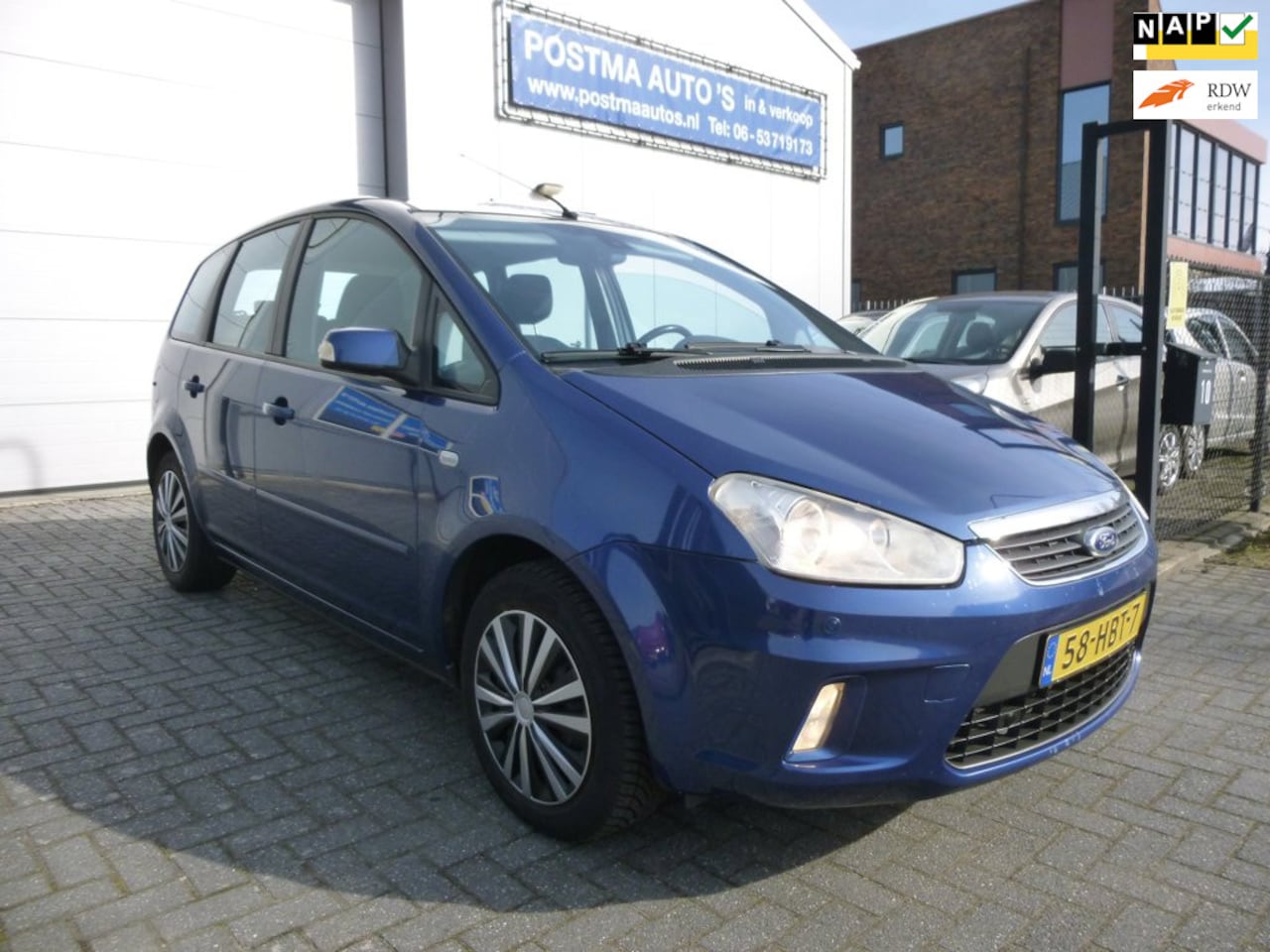 Ford C-Max - 1.6-16V, airco, boekjes aanwezig. - AutoWereld.nl