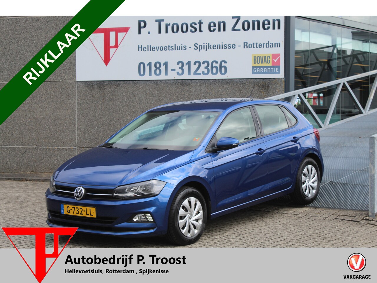 Volkswagen Polo - 1.0 TSI Comfortline Orig. NL/Navigatie/Apple carplay/Adaptive cruise control/Airco/Achteru - AutoWereld.nl
