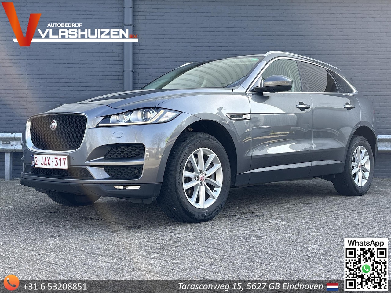 Jaguar F-Pace - 2.0 Prestige 20d | Leder | Pano | Climate | Cruise | Navi | Camera | - AutoWereld.nl