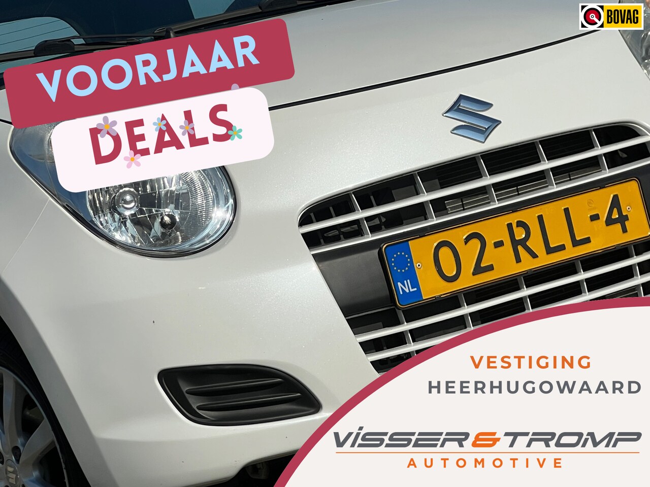 Suzuki Alto - 1.0 Silver-Line - Pearl White Metallic - Airco/Electr.pakket/LMV - AutoWereld.nl