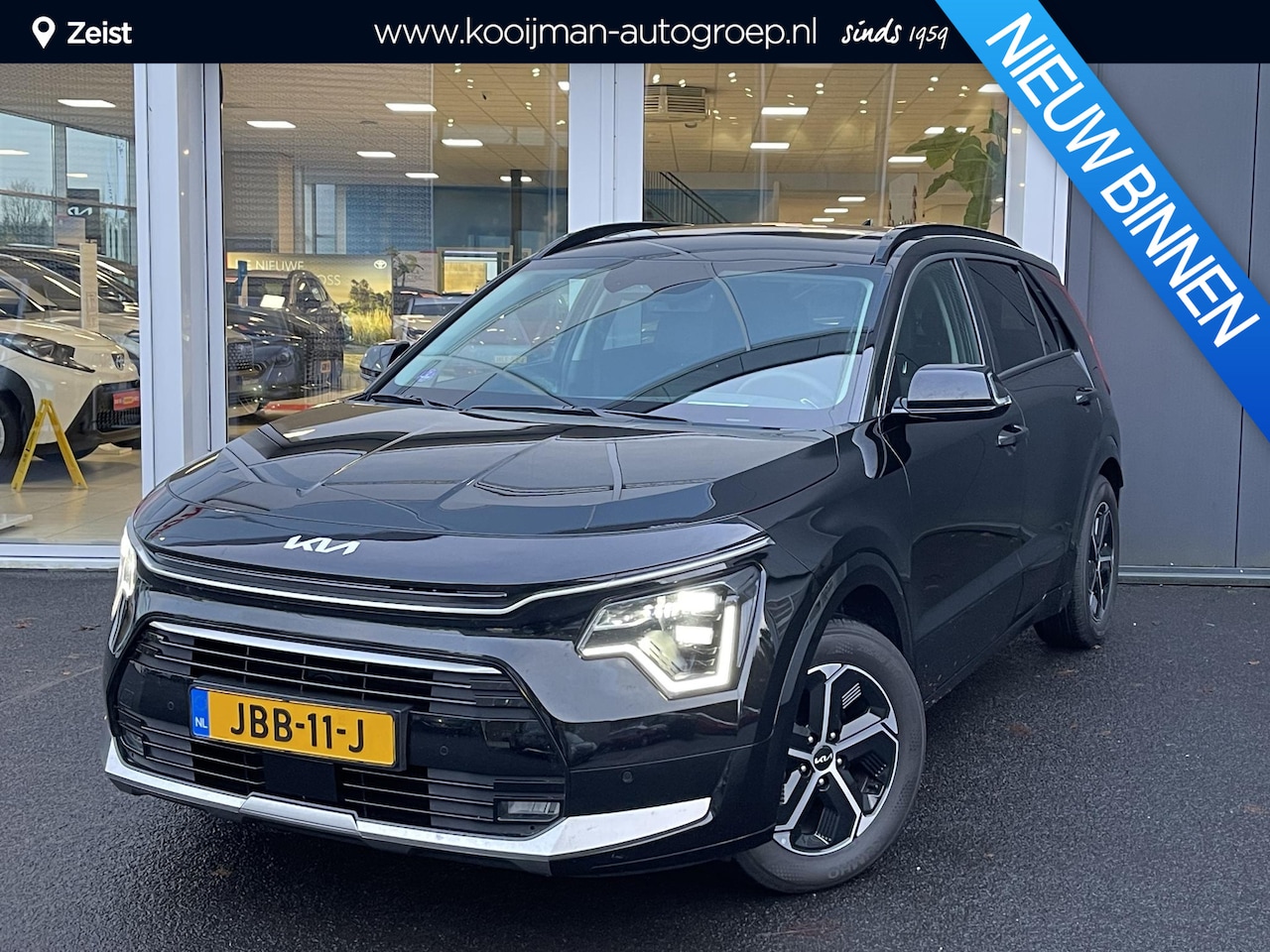 Kia Niro - 1.6 GDi Hybrid DynamicPlusLine Head-Up display | Elektrisch schuif-kanteldak | Navigatie | - AutoWereld.nl