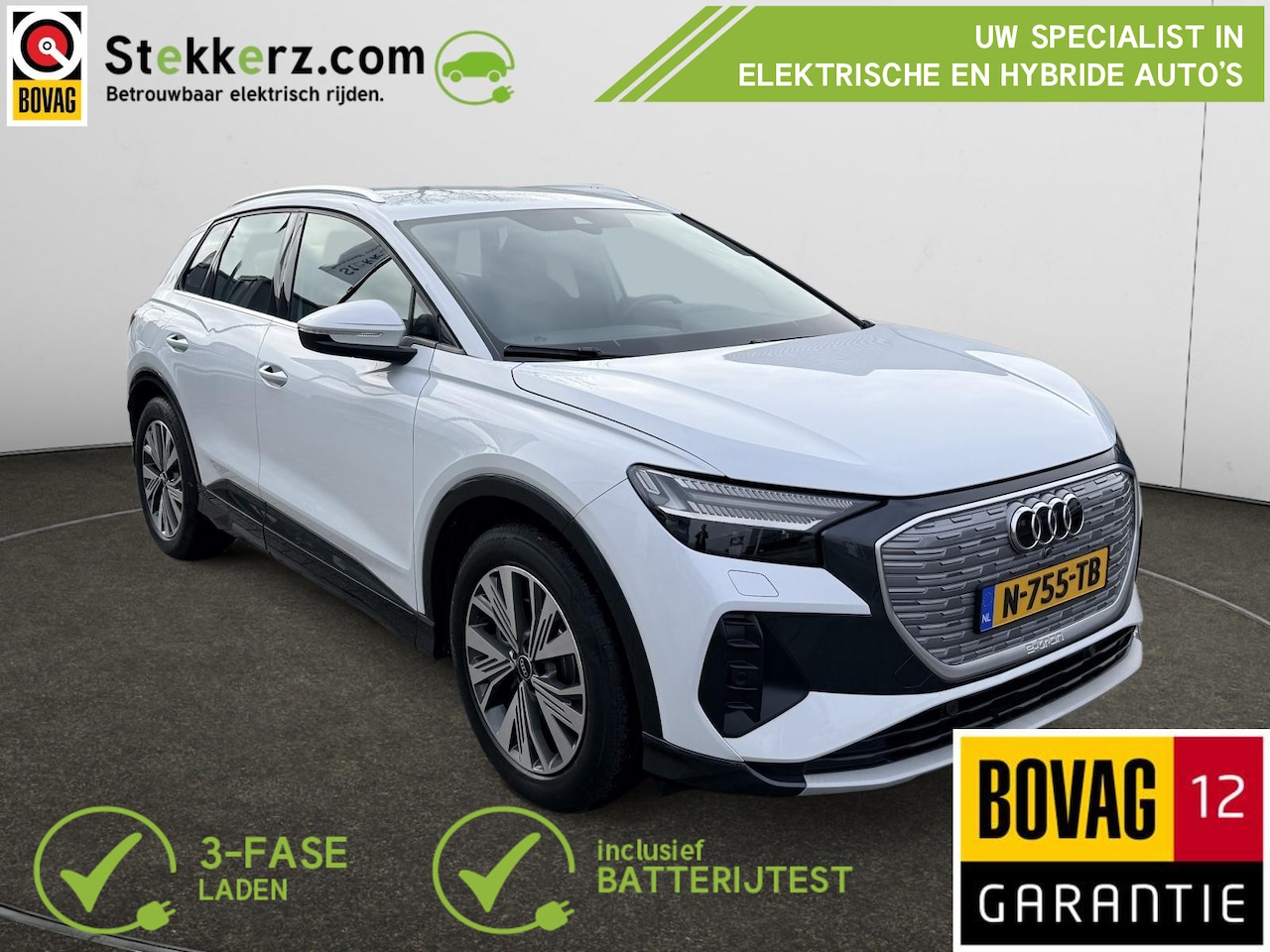 Audi Q4 e-tron - 40 Launch edition Advanced Plus 77 kWh | All-in prijs incl. 12 mnd BOVAG | Matrix light | - AutoWereld.nl