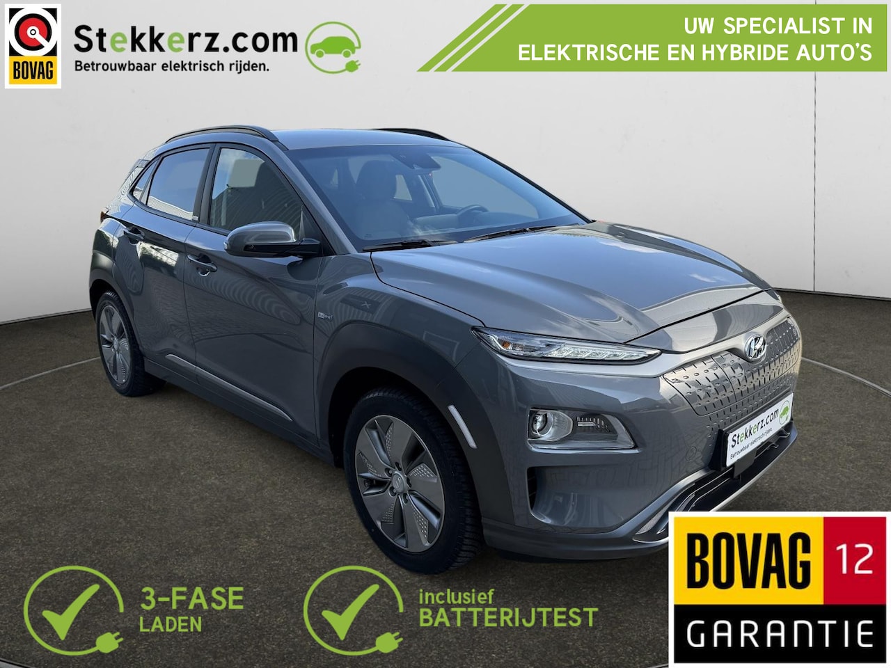 Hyundai Kona Electric - EV Fashion 39 kWh All-in prijs incl. 12 mnd BOVAG | Stoelverw | Camera - AutoWereld.nl