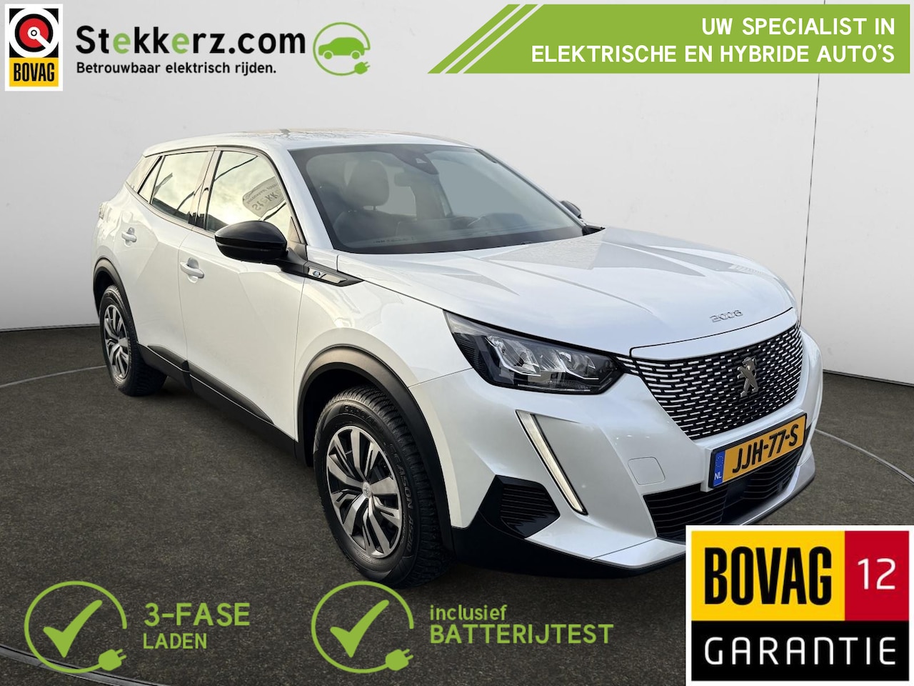 Peugeot e-2008 - EV Active 50 kWh All-in prijs incl. 12 mnd BOVAG | 3 Fase | 10.000 km | AVILOO Accutest - AutoWereld.nl