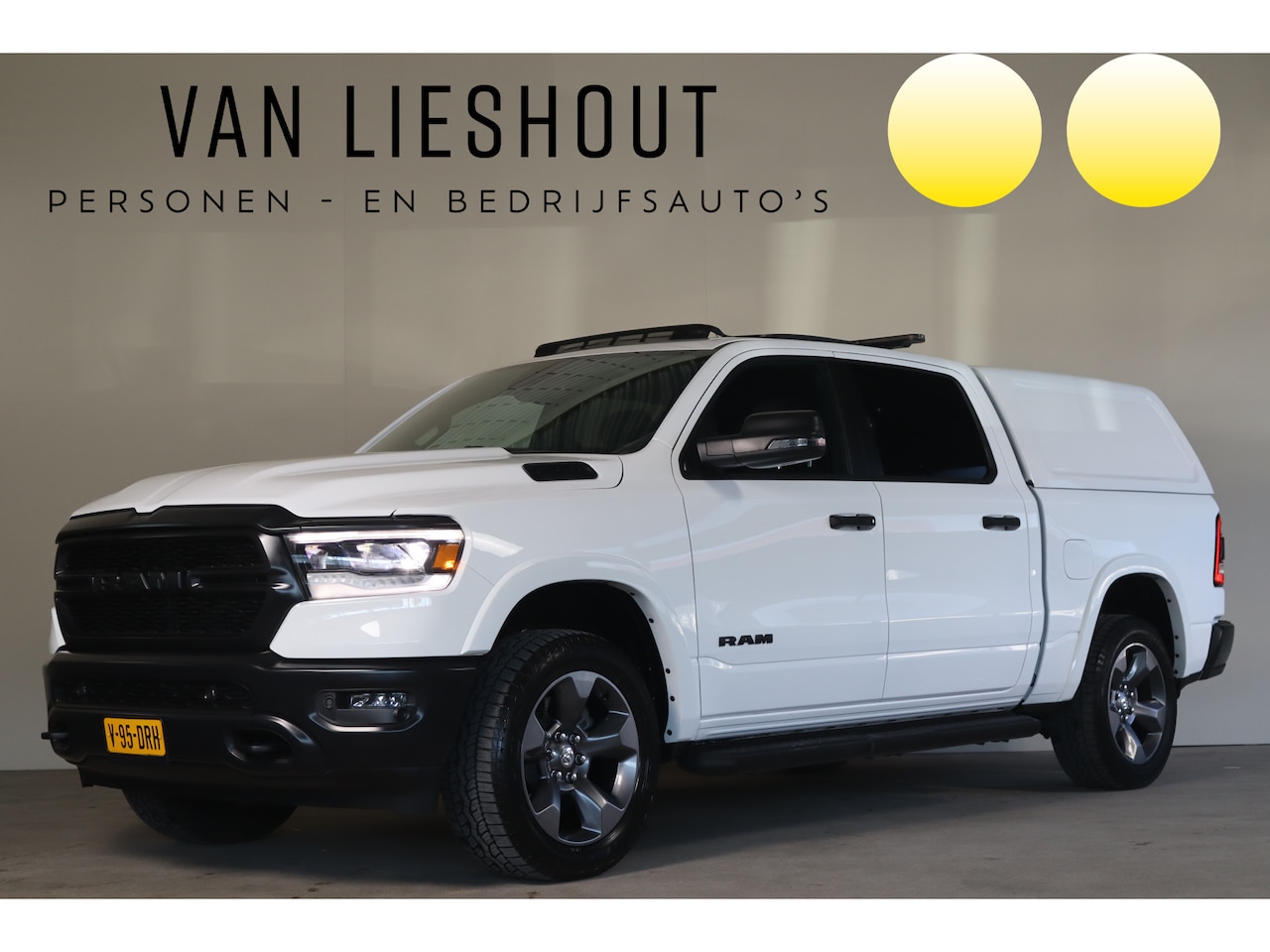 Dodge Ram 1500 - 5.7 V8 4x4 Crew Cab Big Horn - NL- Auto!! Stoel+stuurverw I Pano I Guerrilla Bypass - AutoWereld.nl