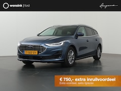 Ford Focus Wagon - 1.0 EcoBoost Hybrid Titanium | Trekhaak | Winterpakket | Cruise Control Adaptief | Parkeer