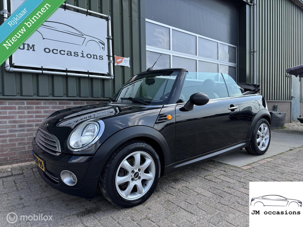 MINI Cabrio - 1.6 Cooper|Airco|Leder|Cruise|Lm velgen|PDC| - AutoWereld.nl
