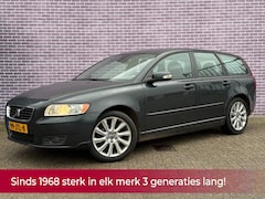Volvo V50 - 2.0 Edition II 146PK NL AUTO NAP Leer l Airco ECC l Cruise l Trekhaak l PDC l GOED ONDERHO