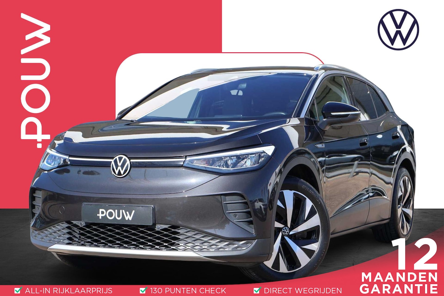 Volkswagen ID.4 - 204pk First 77 kWh | SoH 90% | Adaptive Cruise | Camera | Apple Carplay | Stoelverwarming - AutoWereld.nl