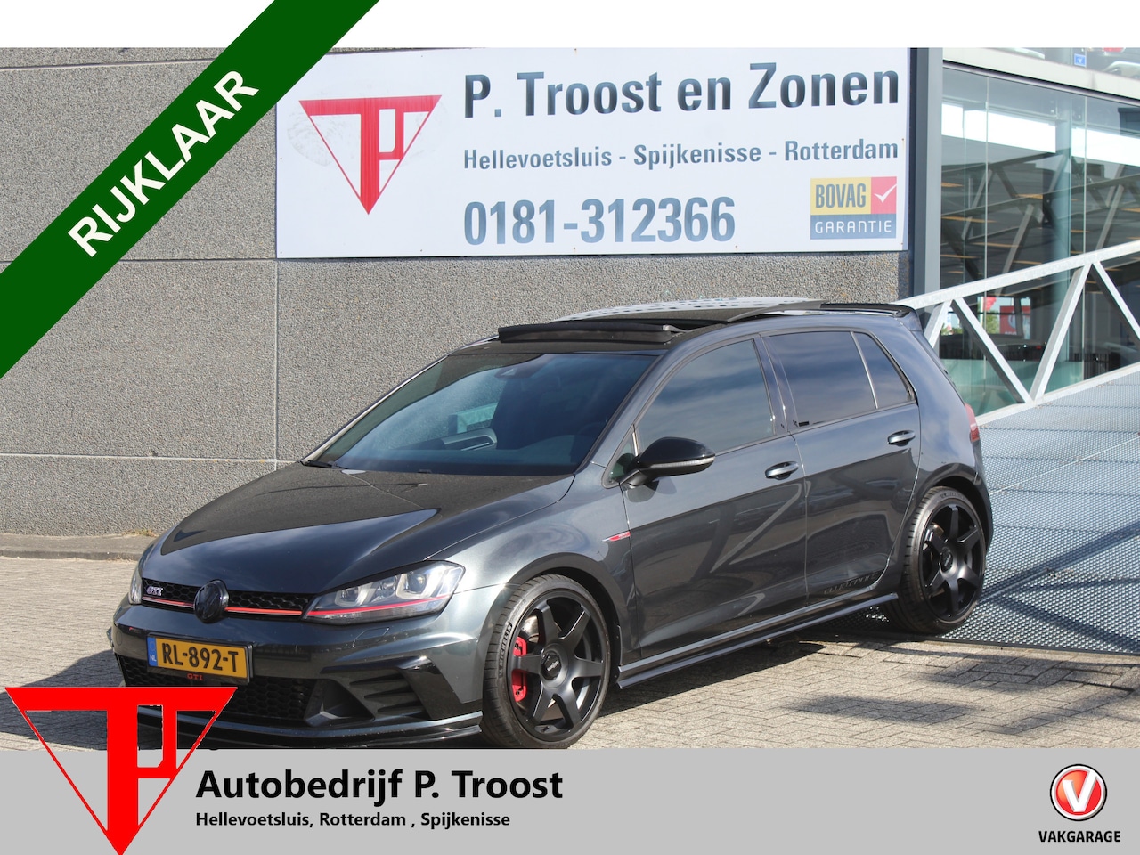 Volkswagen Golf - 2.0 TSI GTI Clubsport Automaat/Panoramadak/Apple carplay/Navigatie/Bearlock/Kleppensysteem - AutoWereld.nl