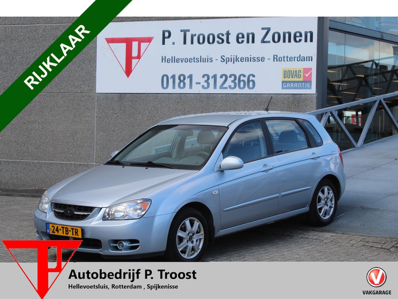 Kia Cerato - 1.6-16V LX *Meeneemprijs*Airco/Radio-CD speler/Elektrische ramen/Elektrisch verstelbare sp - AutoWereld.nl