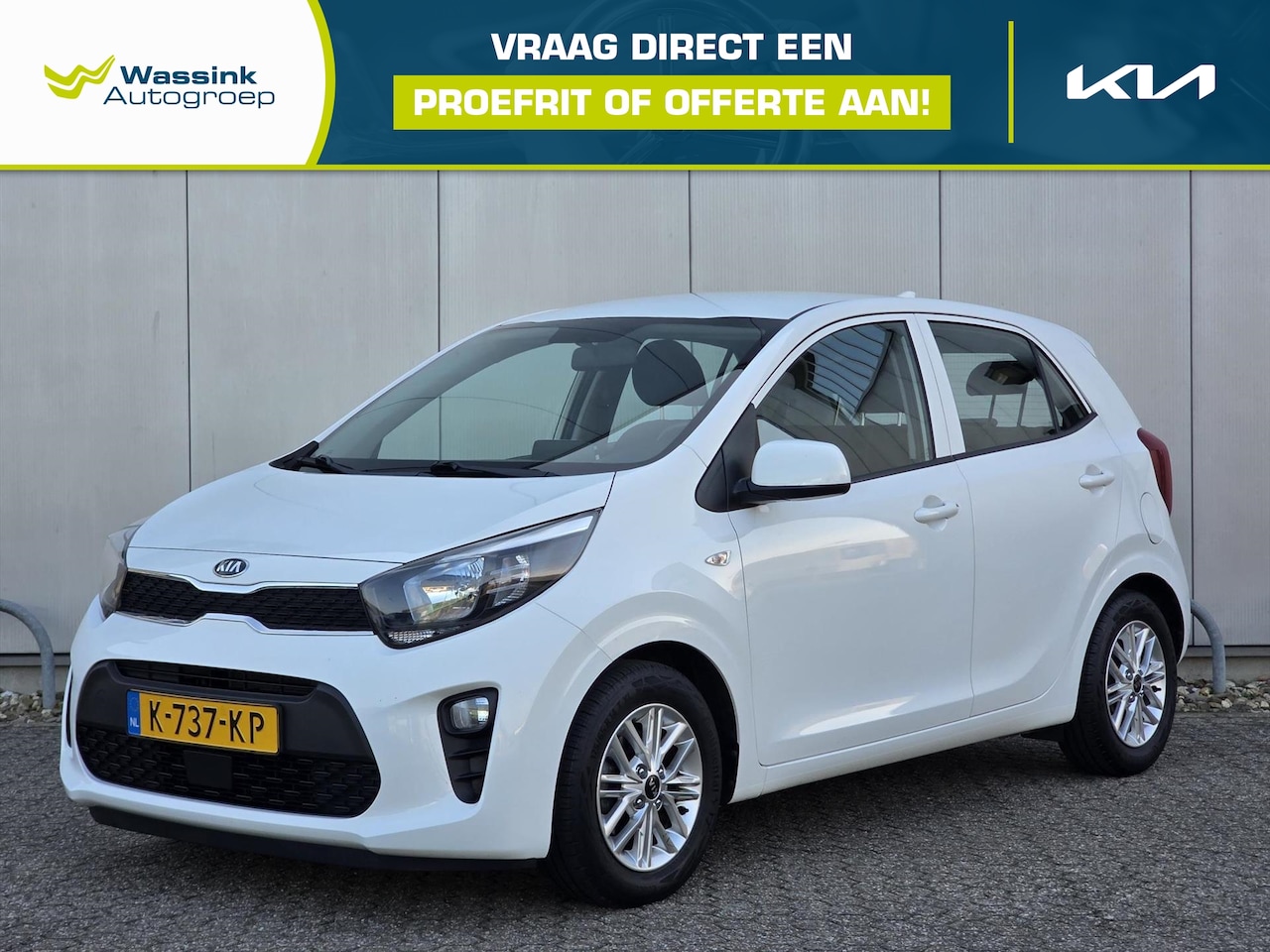 Kia Picanto - 1.0 DPi 67pk 4-zits DynamicLine | Airco | Camera | Apple Carplay/Android Auto | Cruise Con - AutoWereld.nl