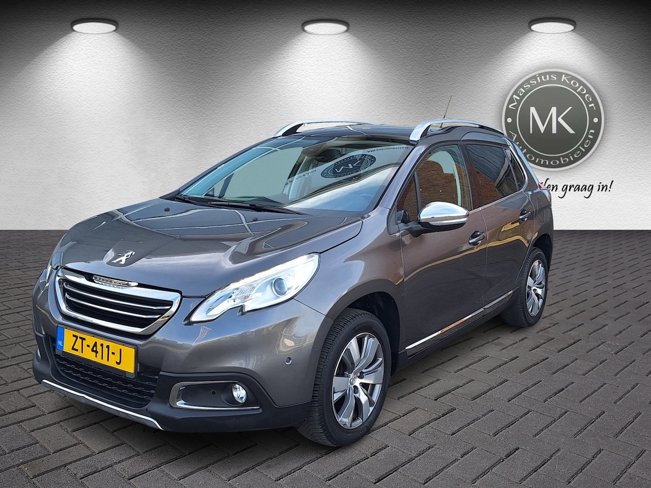 Peugeot 2008 - 1.2 PureTech Allure AUTOMAAT! Airco, Panoramadak, Trekhaak - AutoWereld.nl