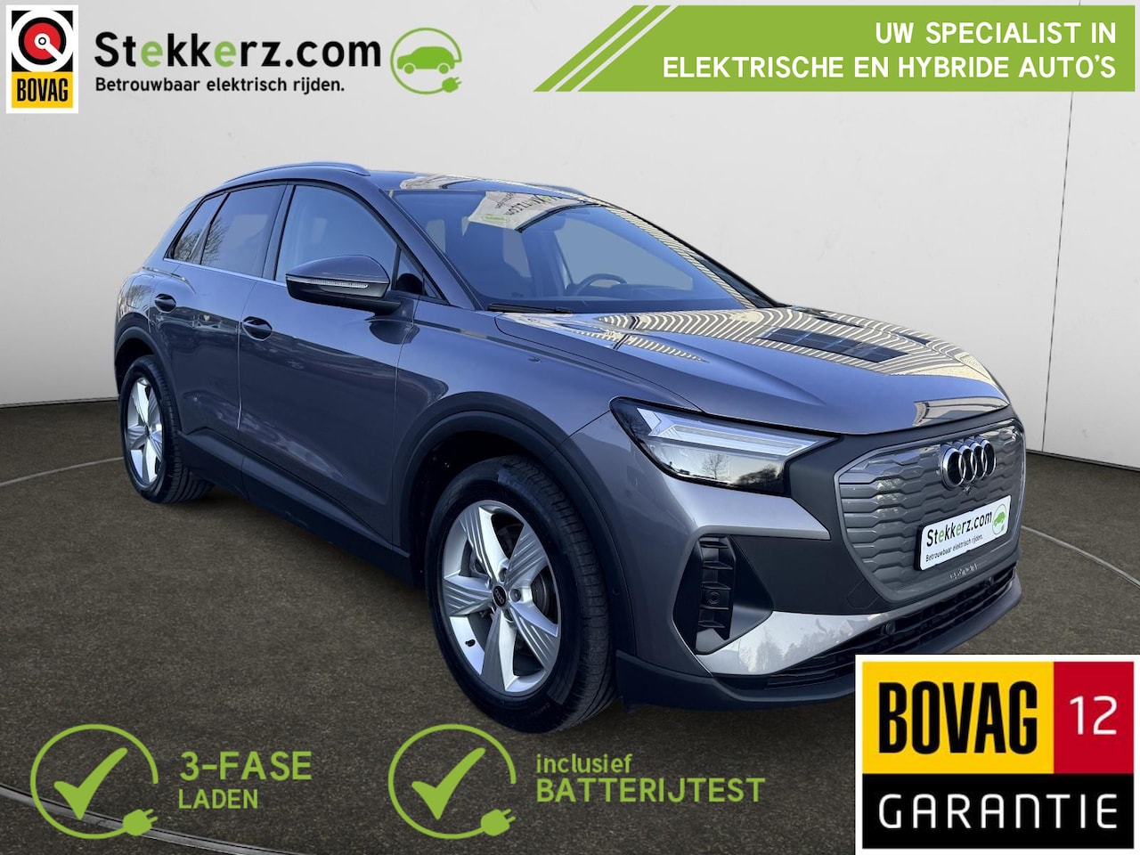 Audi Q4 e-tron - 40 Advanced edition 77 kWh | All-in prijs incl. 12 mnd BOVAG | Head-up | ACC | Aut.klep | - AutoWereld.nl