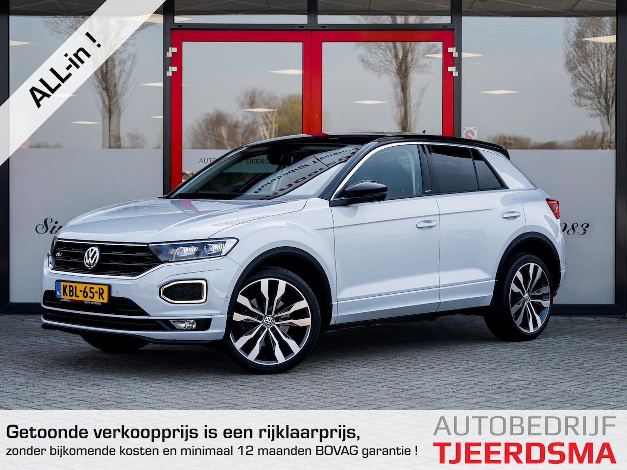 Volkswagen T-Roc - 1.5 TSI Sport | R-Line | Dode Hoek Detectie | Stoelverwarming | LED Koplampen | Virtual Co - AutoWereld.nl