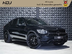 Mercedes-Benz GLC-klasse Coupé - 300e 4M AMG | Schuifd. | Luchtv. | All Black | 21" | Topv. | High Perf. Li. | Side |