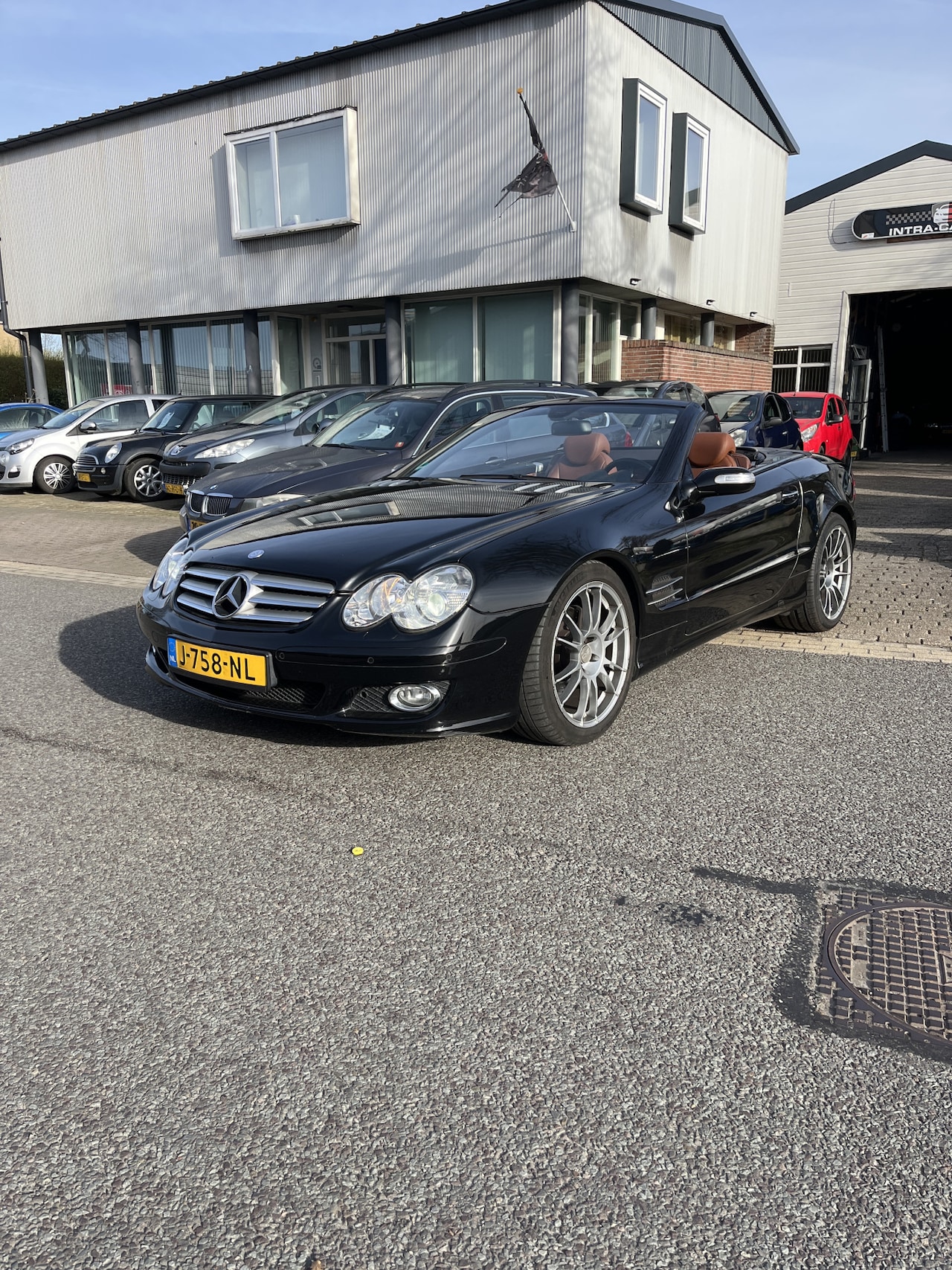 Mercedes-Benz SL-klasse Cabrio - 350 7 Traps Automaat 272 PK Keurig nette en volledig onderhouden SL - AutoWereld.nl