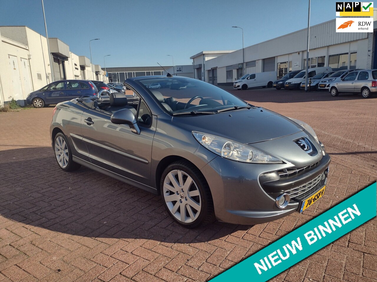 Peugeot 207 CC - 1.6-16V T Féline MOOIE AUTO BEL 0619590613 APK NIEUWEN - AutoWereld.nl