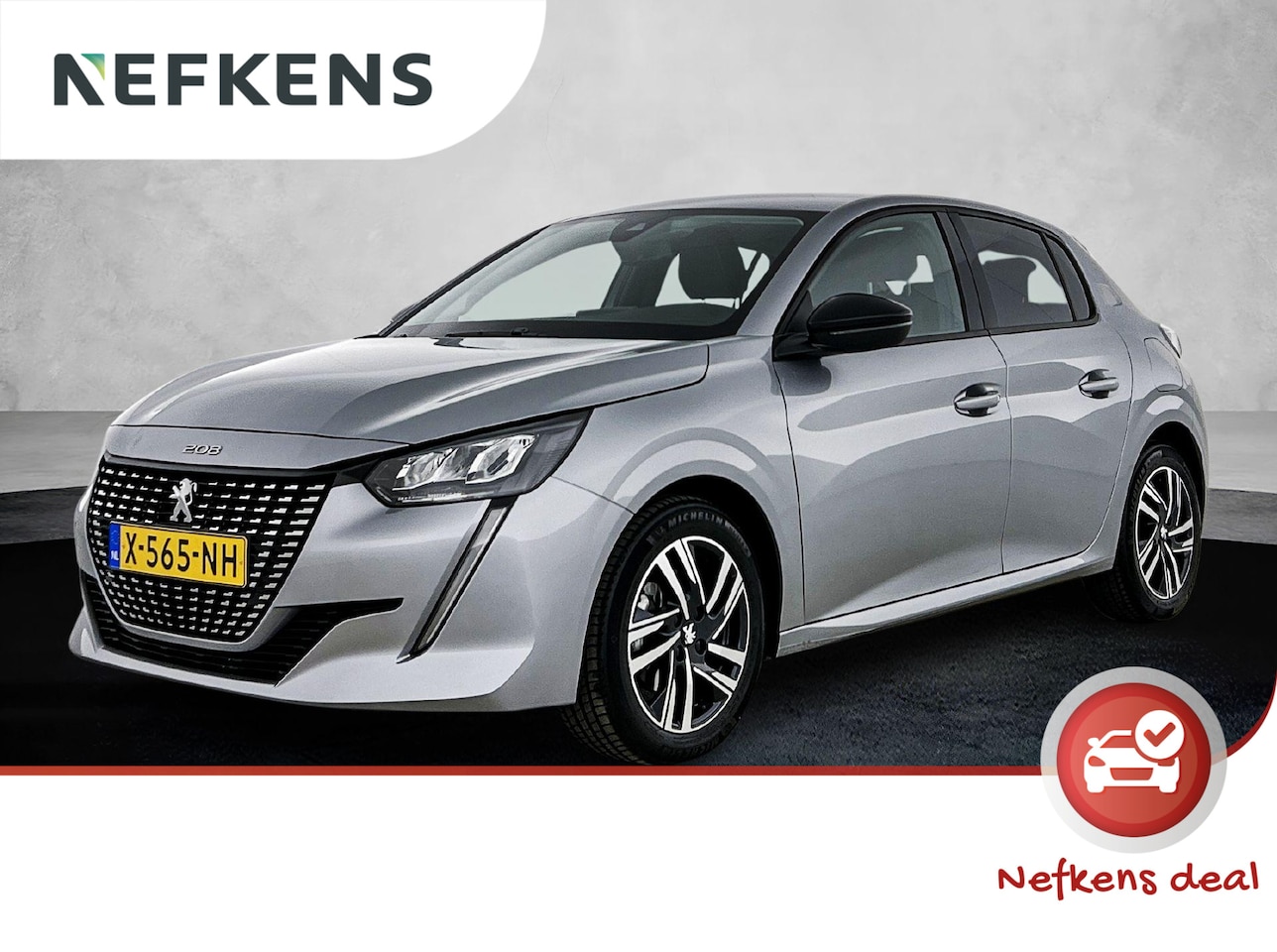 Peugeot 208 - Allure 100pk | Navigatie | Camera | Parkeersensoren Achter | Licht Metalen Velgen 16"| Cru - AutoWereld.nl