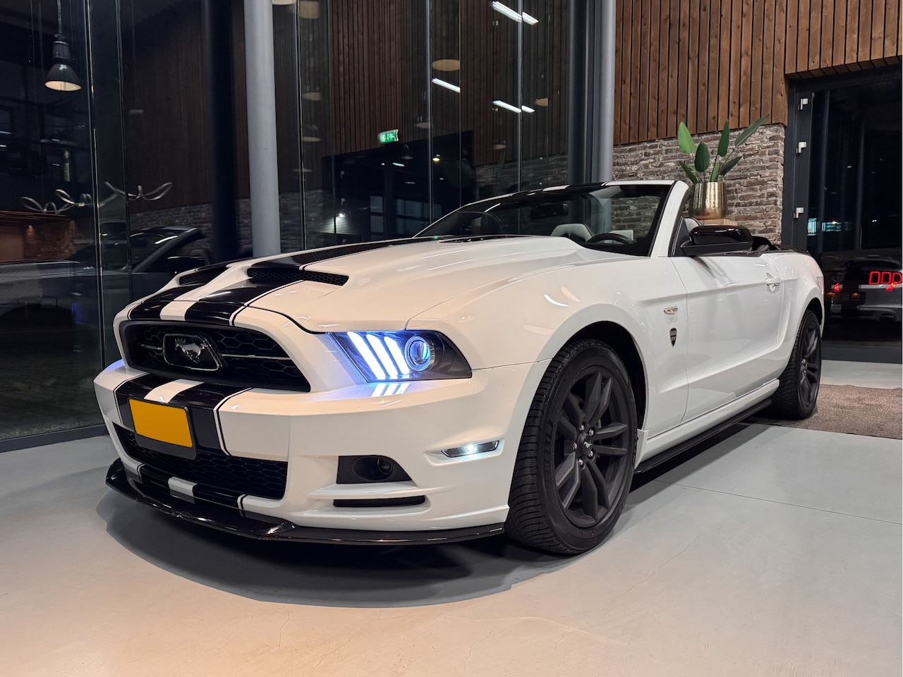 Ford Mustang - USA 3.7 V6 cabriolet Shelby Bodykit, 2-tone leder interieur, 18" - AutoWereld.nl