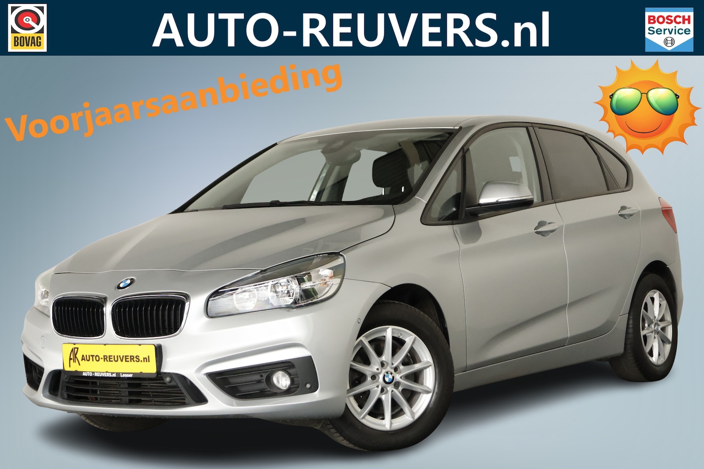 BMW 2-serie Active Tourer - 220i / Clima / Cruisecontrol / Bluetooth / Lmv - AutoWereld.nl
