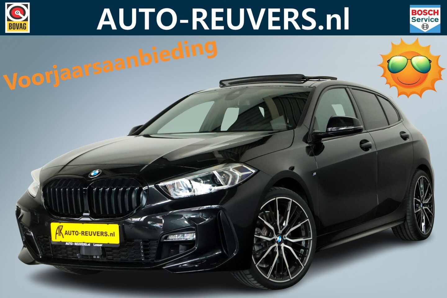 BMW 1-serie - 120i M-Sport / Opendak / Kuipstoel / LED / Cam / CarPlay - AutoWereld.nl