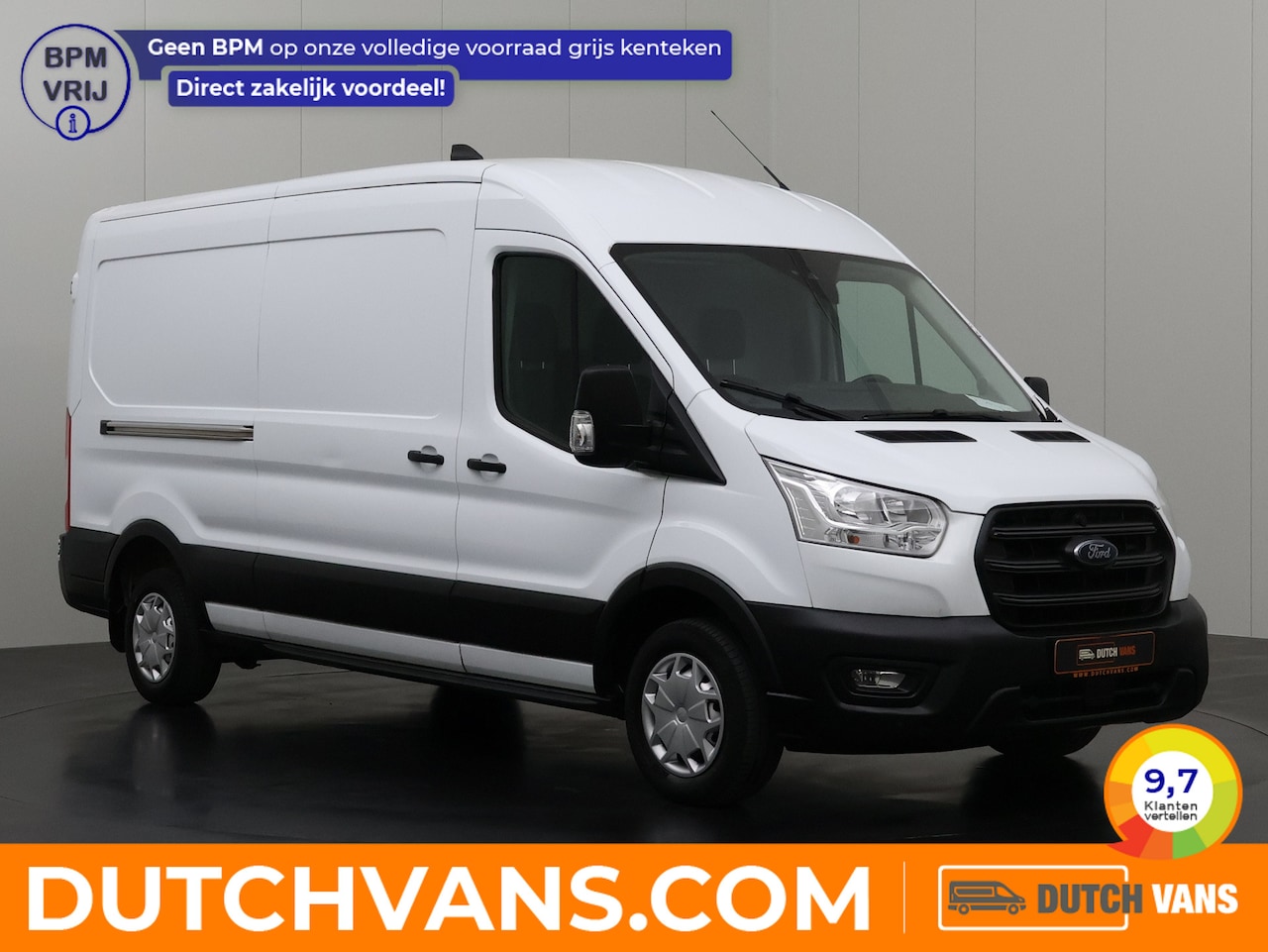 Ford Transit - 2.0TDCi 130PK L3H2 | 2023 | Euro 6 | Airco | Cruise - AutoWereld.nl