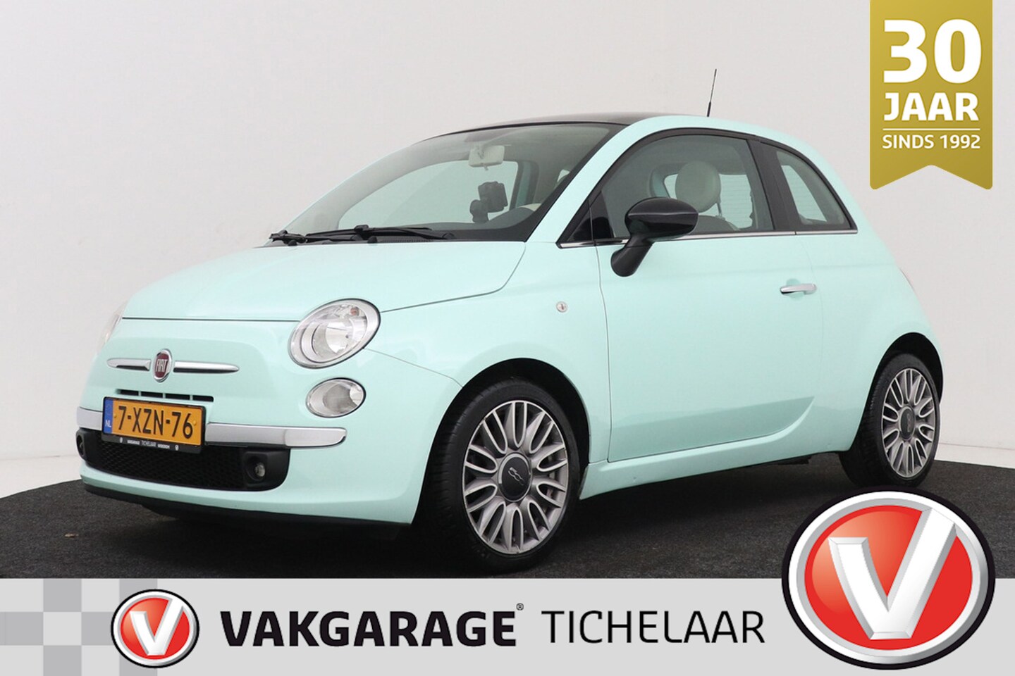 Fiat 500 - 0.9 TwinAir Turbo Cult | Panoramadak | Org NL | Navigatie | Digital Cockpit | Climate Cont - AutoWereld.nl