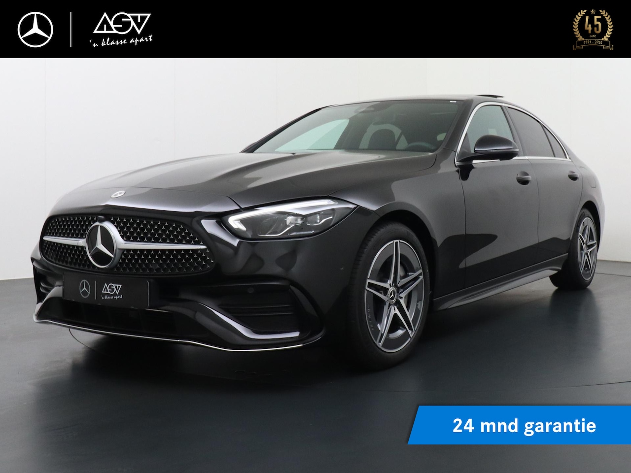 Mercedes-Benz C-klasse - 300 e AMG Line | Niveauregeling | Panorama - Schuifdak | Memorystoelen | Apple Carplay & A - AutoWereld.nl