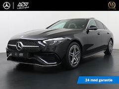 Mercedes-Benz C-klasse - 300 e AMG Line | Niveauregeling | Panorama - Schuifdak | Memorystoelen | Apple Carplay & A