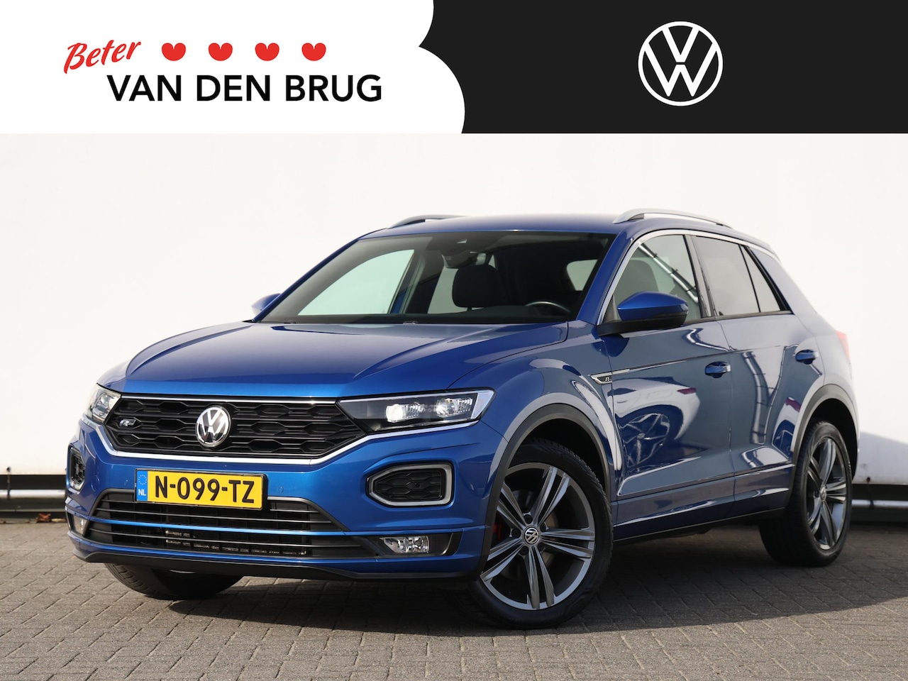 Volkswagen T-Roc - R-Line 1.5 TSI 150 pk DSG | Trekhaak | Digitale cockpit | Stoelverwarming | Navigatie | LE - AutoWereld.nl