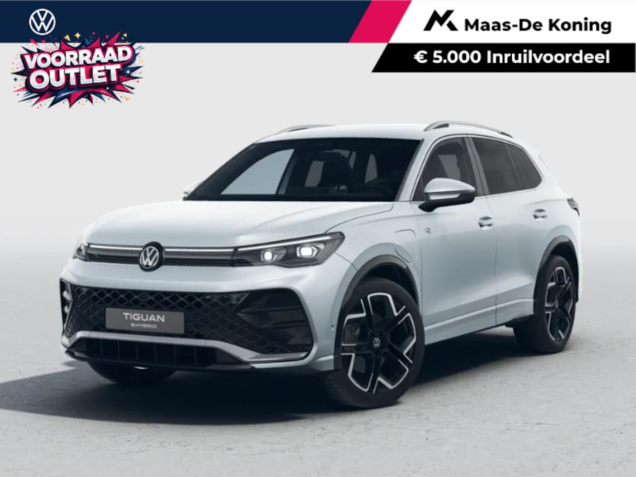 Volkswagen Tiguan - R-Line Edition 1.5 eHybrid 204 PK 6 versn. DSG · Achteruitrijcamera · Draadloze telefoonla - AutoWereld.nl