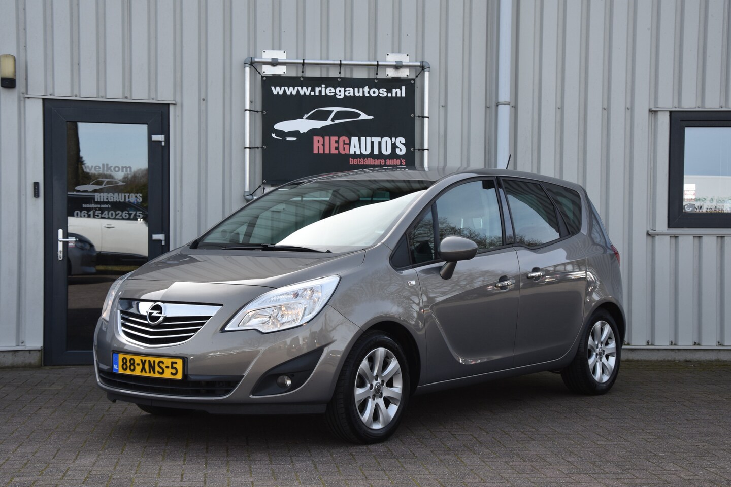 Opel Meriva - 1.4 Turbo Cosmo. Hoogzit, Trekhaak, Cruise, Airco!! - AutoWereld.nl