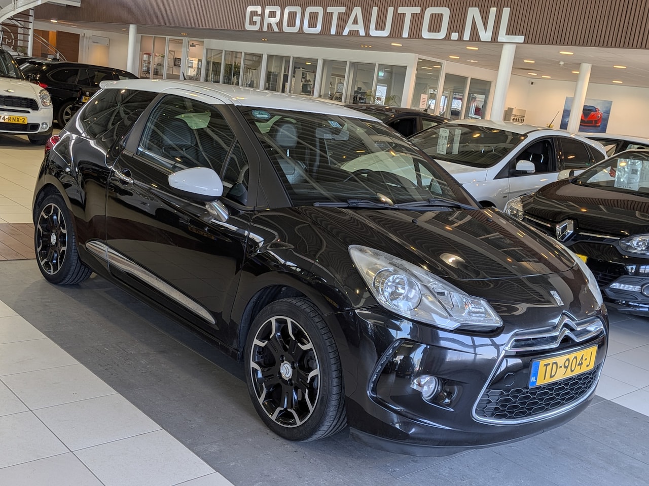 Citroën DS3 - 1.6 THP Sport Chic Airco, Cruise Control, Stuurbekrachtiging - AutoWereld.nl
