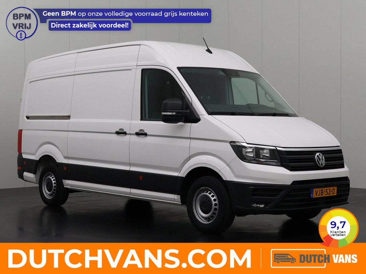Volkswagen Crafter - 2.0TDI 140PK | Euro 6 | L3H3 Highline | Navigatie | Multimedia | Airco | Cruise | 3-Zits - AutoWereld.nl