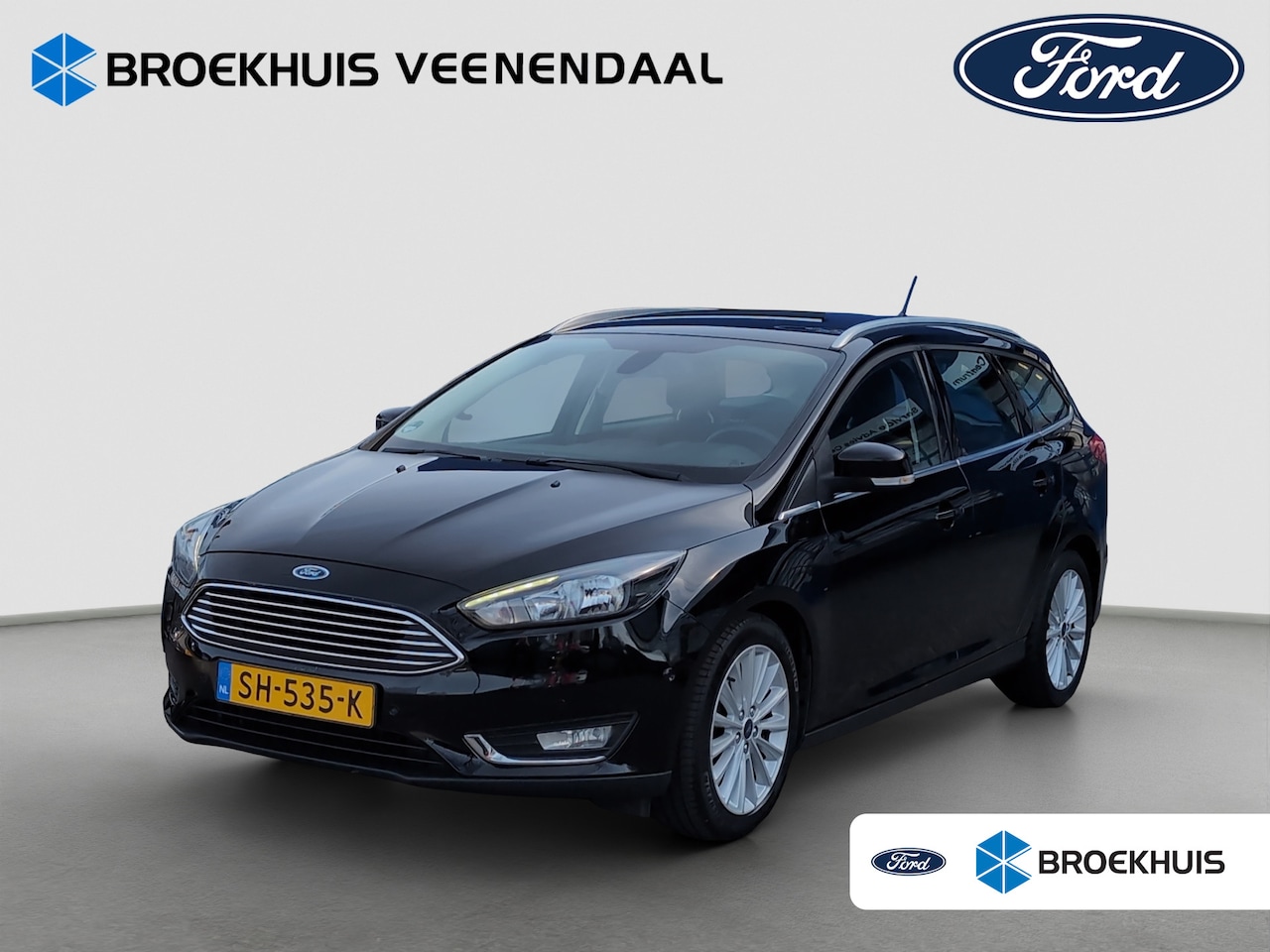 Ford Focus Wagon - 1.5 Titanium | Camera | Cruise Control | Navi | Trekhaak | | Achteruitrijcamera | Bluetoot - AutoWereld.nl
