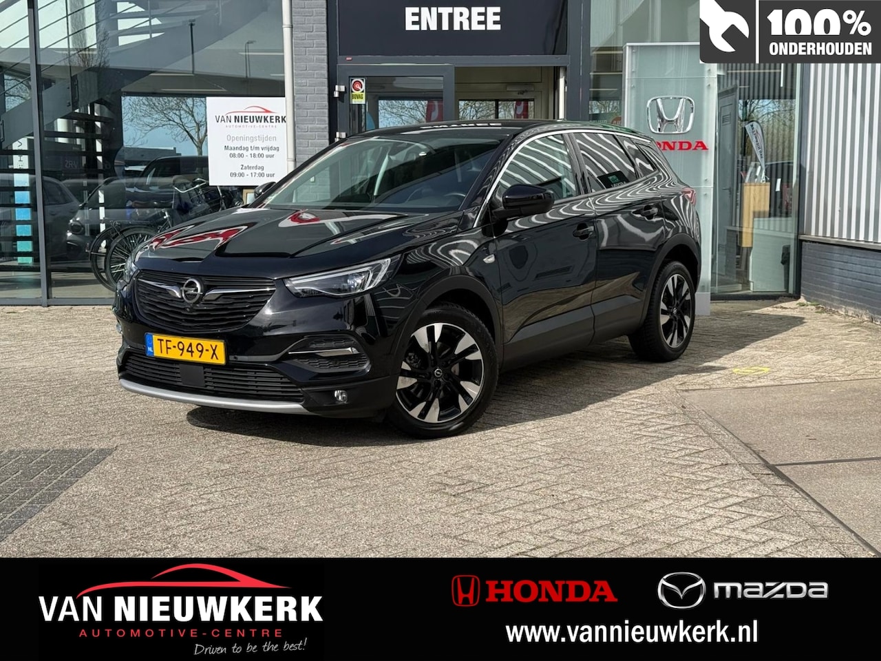 Opel Grandland X - 1.2 Turbo 130pk S&S Automaat Ultimate | Clima | Stuur\Stoelverwarming | Carplay | Elektris - AutoWereld.nl